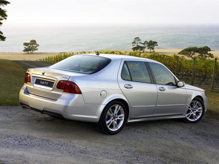  Saab 9-5 Aero Sedan 2005 года  (UK) (фото 6 из 11)